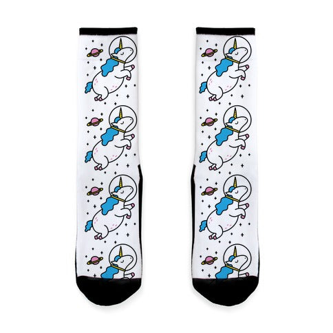 Space Unicorn Socks